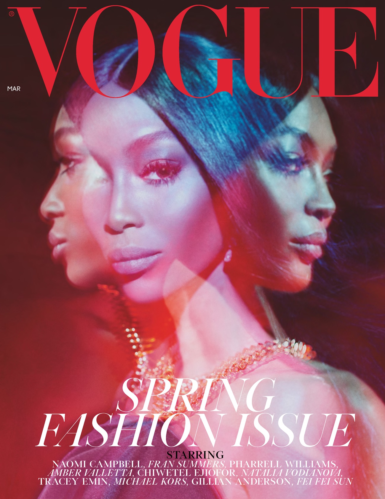 Naomi Campbell Covers British Vogue March 2019, Lensed By Steven Naomi Campbell Covers British Vogue March 2019, Lensed By Steven